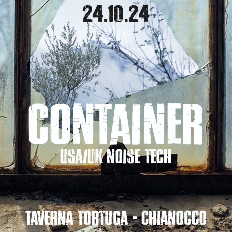 CONTAINER live il 24/10 alla Taverna Tortuga – Intervista con Daniele di NECRODUST