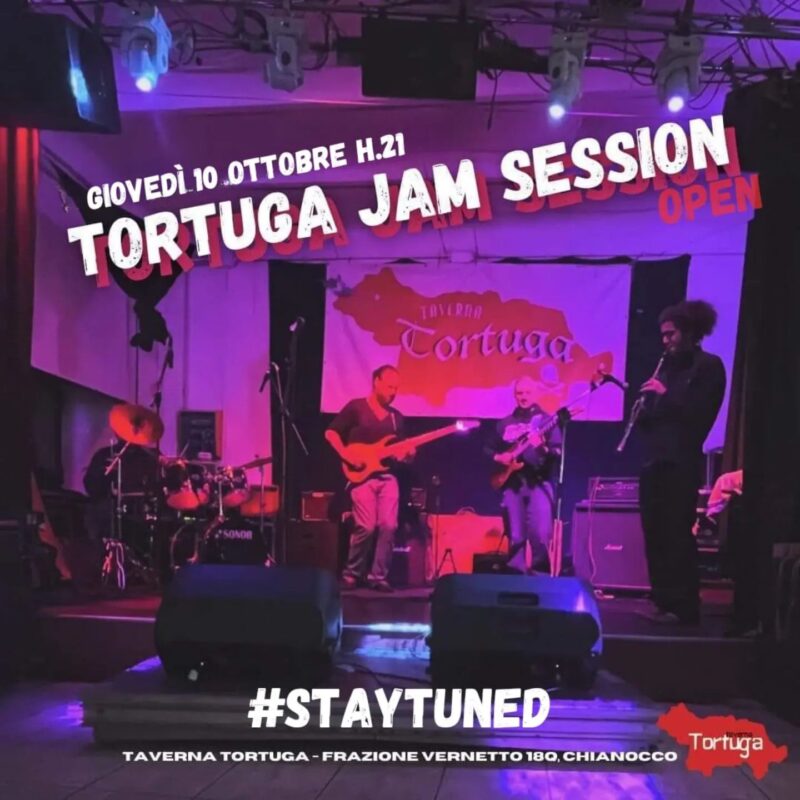 Tornano le Jam Sessions alla Taverna Tortuga – Intervista con Riccardo Cacciatori