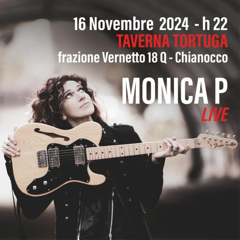 Monica P live alla Taverna Tortuga! – Intervista con la cantautrice